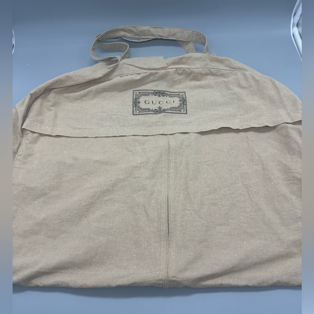 Gucci Linen Garment Bag